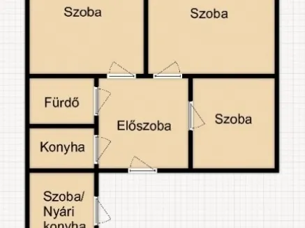 Eladó ház Algyő 67 nm