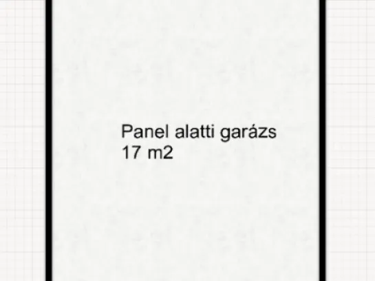 Eladó garázs Szeged 17 nm