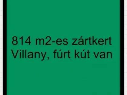 Eladó mezőgazdasági ingatlan Szeged, Gyálarét 814 nm
