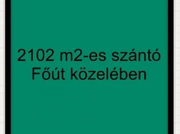 Eladó mezőgazdasági ingatlan Balástya 2102 nm