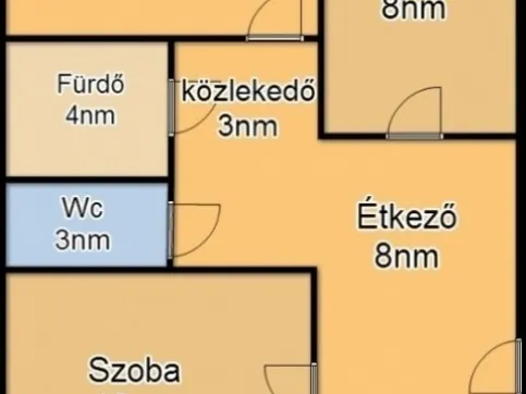 Eladó lakás Szeged, Rókus 53 nm