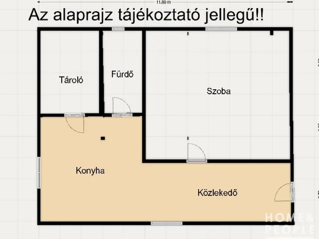 Eladó telek Szeged, Marostő 863 nm