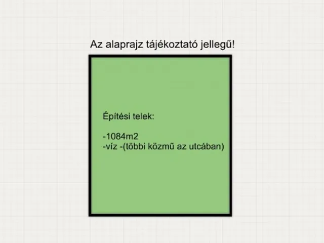 Eladó telek Apátfalva 1084 nm