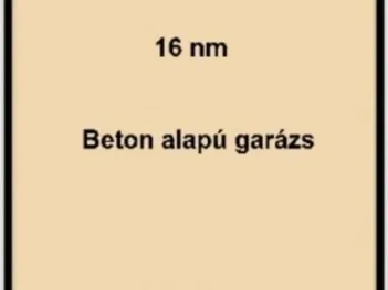 Eladó garázs Szeged, Felsőváros 16 nm