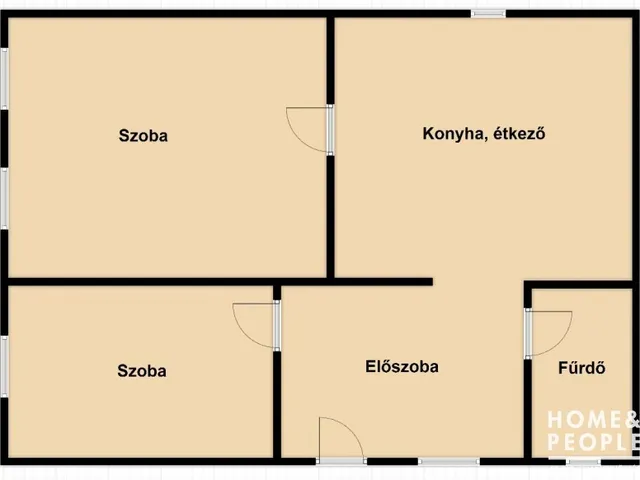 Eladó ház Tiszasziget 64 nm