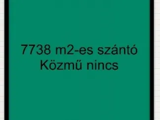 Eladó mezőgazdasági ingatlan Balástya 7738 nm