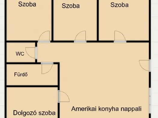 Eladó lakás Hódmezővásárhely 102 nm