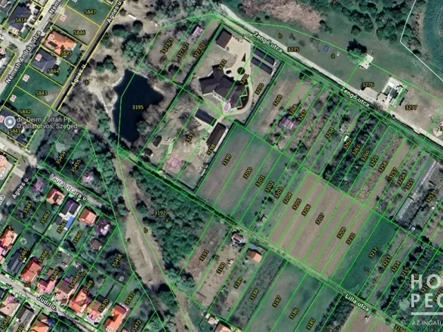 Eladó telek Szeged, Újszeged 1395 nm