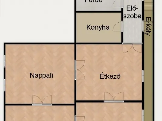 Eladó lakás Szeged, Belváros 82 nm
