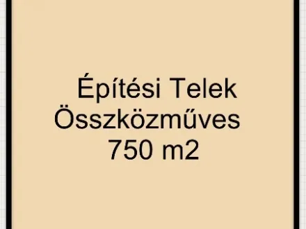 Eladó telek Hódmezővásárhely 750 nm
