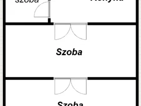 Eladó ház Szeged, Móraváros 40 nm