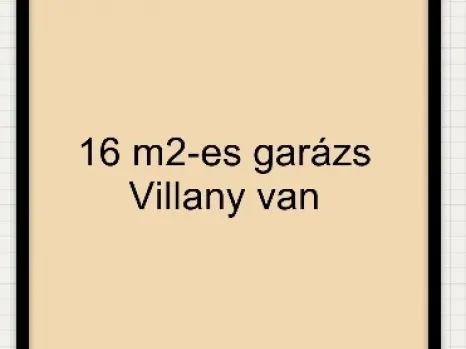 Eladó garázs Szeged, Tarján