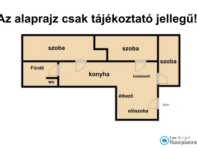 Eladó ház Hódmezővásárhely 80 nm