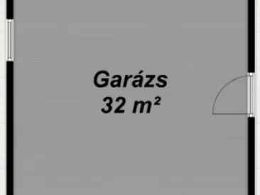 Eladó garázs Szeged, Alsóváros 32 nm