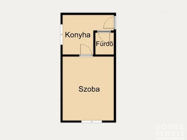 Eladó lakás Szeged, Belváros 27 nm