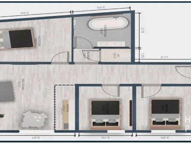 Eladó lakás Szeged, Rókus 78 nm