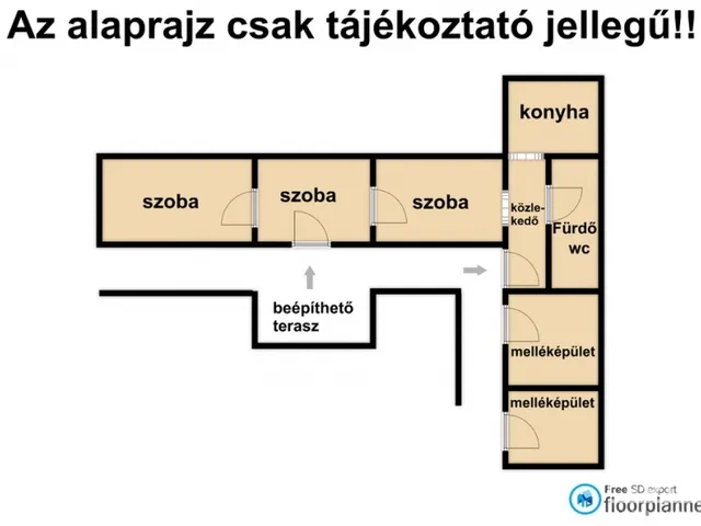 Eladó ház Hódmezővásárhely 56 nm