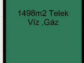 Eladó telek Mórahalom 1498 nm
