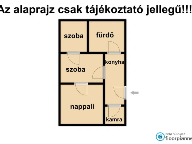 Eladó ház Hódmezővásárhely 70 nm