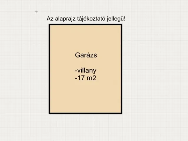 Eladó garázs Szeged, Rókus 17 nm