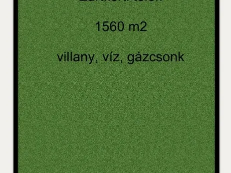 Eladó mezőgazdasági ingatlan Zsombó 1560 nm
