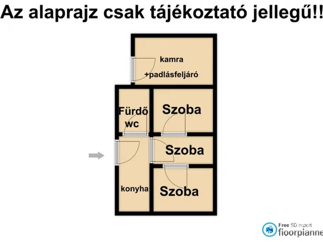 Eladó ház Hódmezővásárhely 75 nm