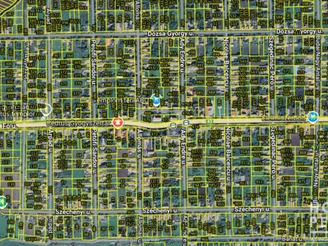 Eladó telek Magyarcsanád 1600 nm