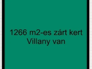 Eladó mezőgazdasági ingatlan Hódmezővásárhely 1266 nm