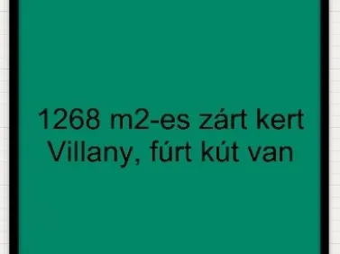 Eladó mezőgazdasági ingatlan Hódmezővásárhely 1268 nm