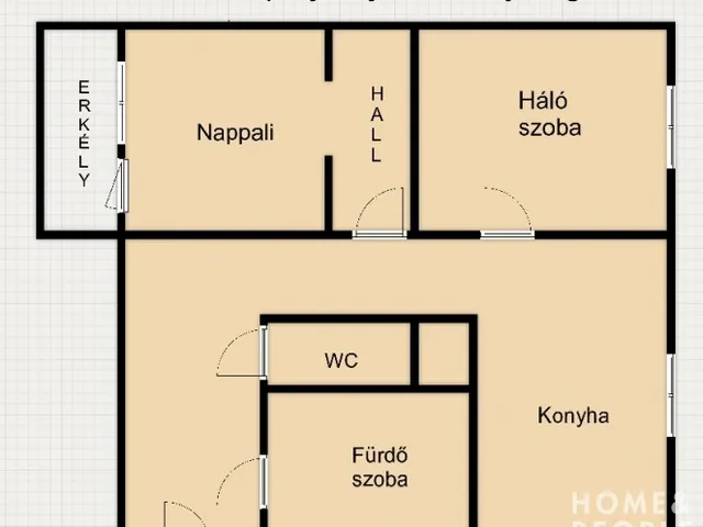 Eladó lakás Szeged, Makkosház 55 nm