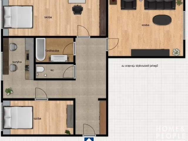 Eladó lakás Szeged, Felsőváros 60 nm