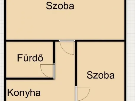 Eladó lakás Szeged, Belváros 42 nm