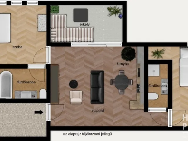 Eladó lakás Szeged 62 nm