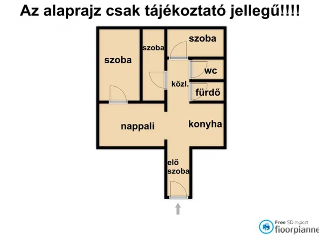 Eladó lakás Szeged, Felsőváros 57 nm