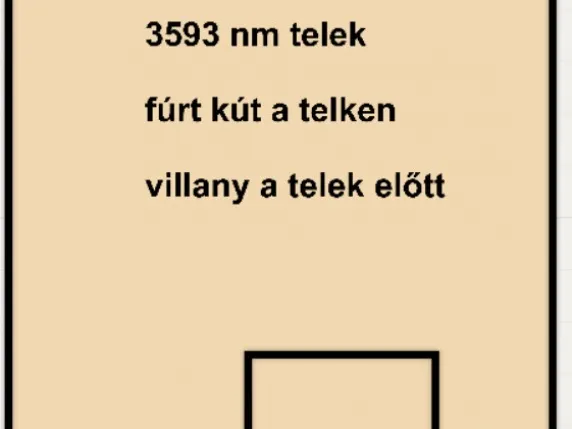 Eladó mezőgazdasági ingatlan Sándorfalva 60 nm