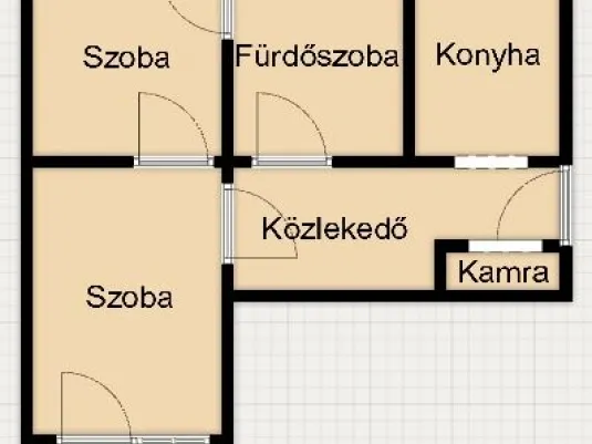 Eladó lakás Makó 57 nm