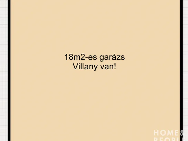 Eladó garázs Szeged, Rókus 18 nm