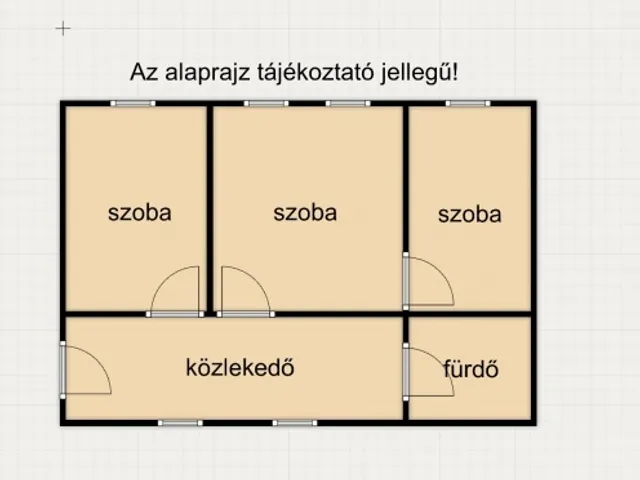 Eladó ház Szeged, Alsóváros 70 nm