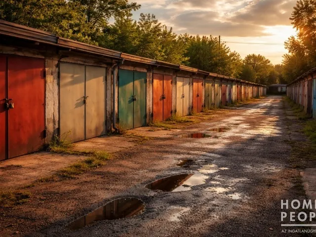 Eladó garázs Szeged, Petőfitelep 16 nm