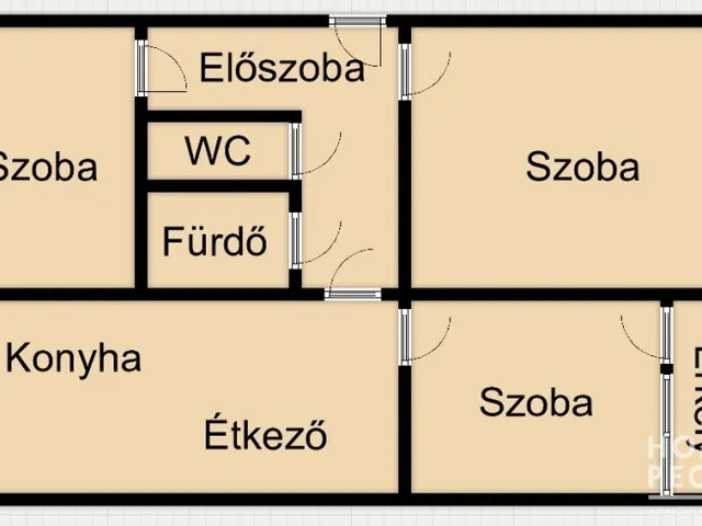 Eladó lakás Szeged, Újszeged 60 nm