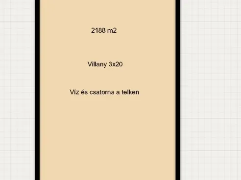 Eladó telek Szeged 2188 nm