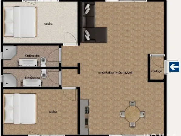 Eladó lakás Szeged, Móraváros 69 nm