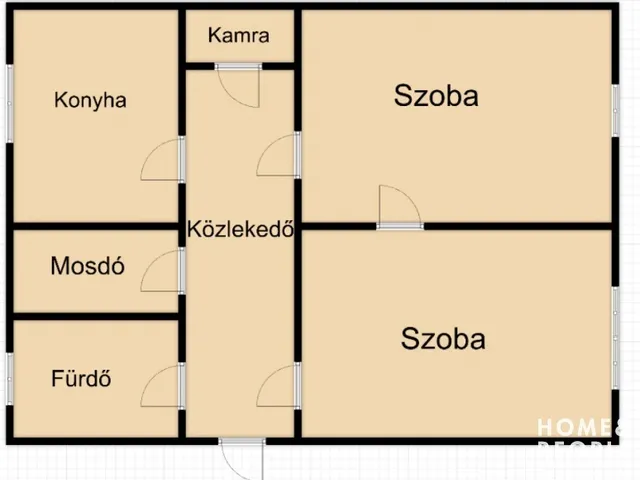 Eladó lakás Szeged, Belváros 47 nm