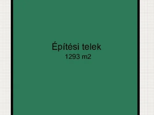 Eladó telek Bordány 1293 nm