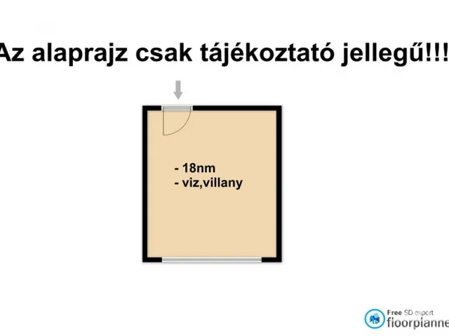 Eladó garázs Szeged, Felsőváros 18 nm