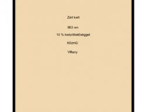 Eladó mezőgazdasági ingatlan Szatymaz 963 nm