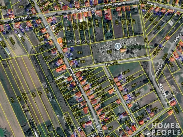 Eladó telek Tiszasziget 1000 nm