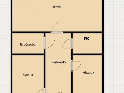 Eladó lakás Szeged, Móraváros 42 nm