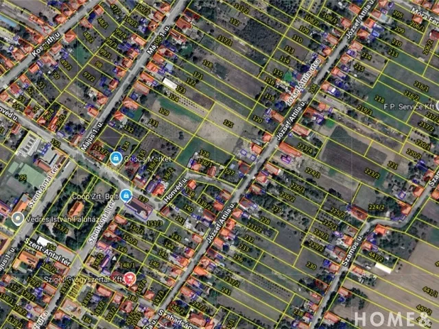 Eladó telek Tiszasziget 1500 nm