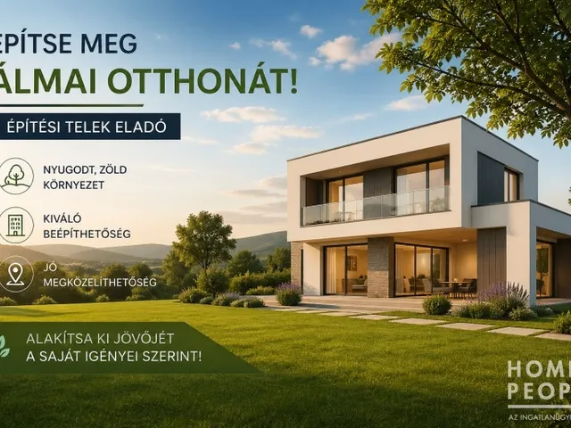 Eladó telek Hódmezővásárhely 1522 nm